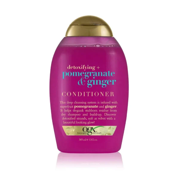 OGX Detoxifying + Pomegranate & Ginger Conditioner, 13 fl Oz