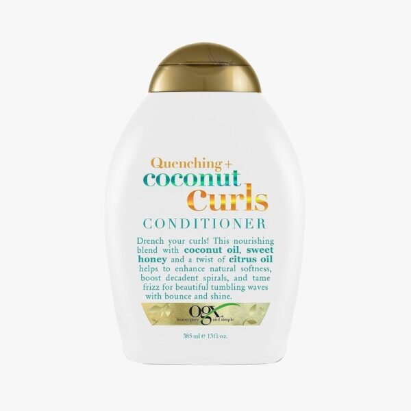 OGX Quenching + Coconut Curls Conditioner, 13 fl oz