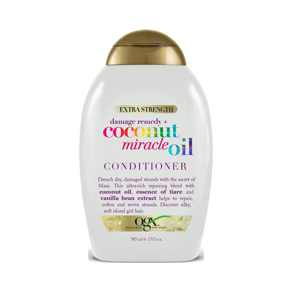 OGX damage remedy + coconut miracle oil conditioner 13 fl oz