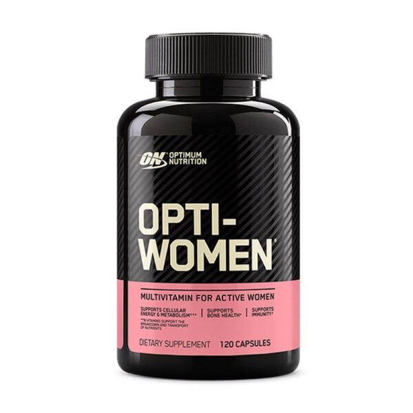 ON Opti-Women Multivitamin for Active Women, Dietary Supplement, 120 Capsules