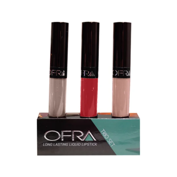 Ofra Long Lasting Liquid Lipstick Trio Set Island Time