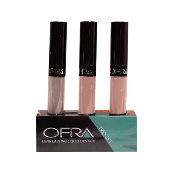 Ofra Long Lasting Liquid Lipstick Trio Set The Nudes