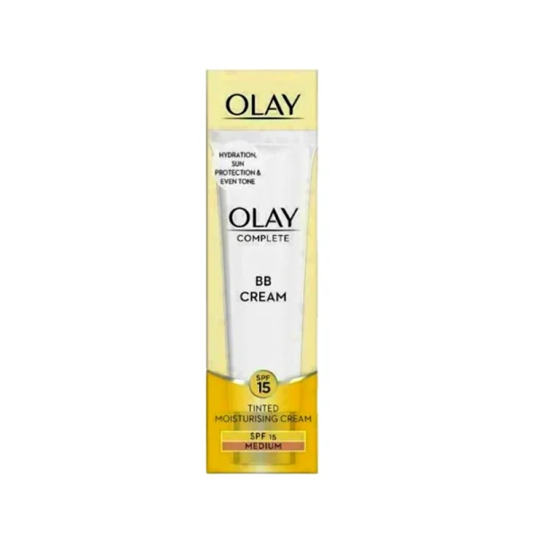 Olay Complete Hydration & Sun Protection BB Cream SPF 15 Tinted Moisturising Cream SPF 15 Medium 50Ml