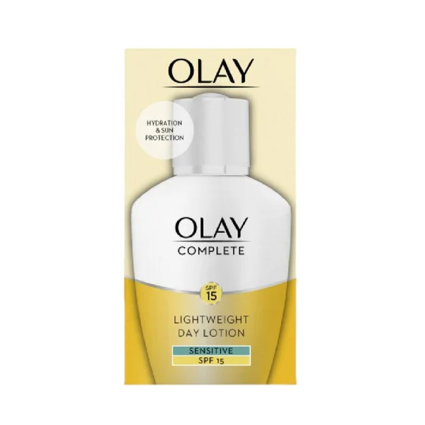 Olay Complete Hydration & Sun Protection SPF 15 Lightweight Day Lotion Sensitive SPF 15