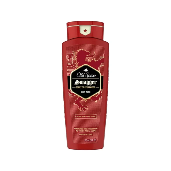 Old Spice Swagger Scent of Confidence, Body Wash for Men, 16 fl oz