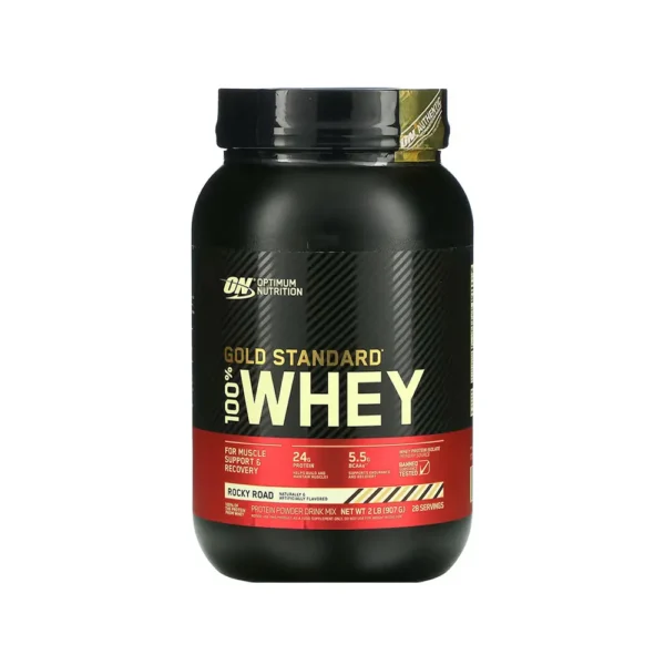 Optimum Nutrition, Gold Standard 100% Whey, Rocky Road, 2 LB (907 g) 29 Servings