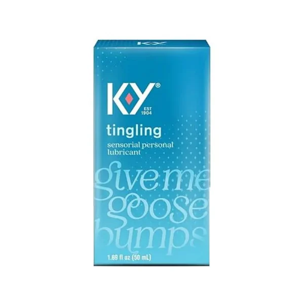 KY Tingling Sensorial Personal Lubricant Give me Goose Bumps 1.69 Fl Oz