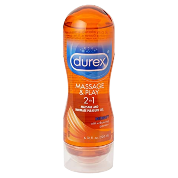 Durex Massage & Play 2 In 1 Massage And Intimate Gel 6.76 Fl Oz