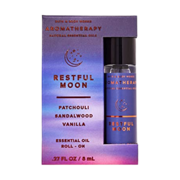 Bath & Body Works Aromatherapy Restful Moon Essential Oil Roll-ON .27 FL .OZ (8mL)