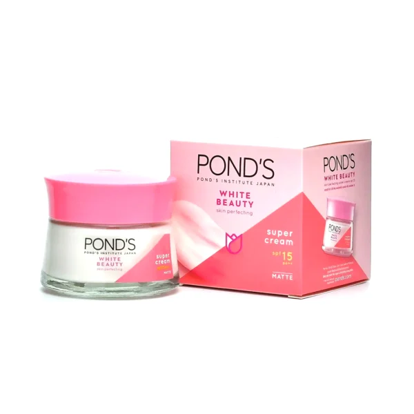 Ponds White Beauty Skin Perfecting Super Cream SPF 15 Matte 50g