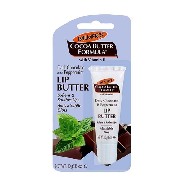 Palmers Cocoa Butter Formula Lip Butter With Vitamin E, Dark Chocolate And Peppermint Flavour 0.35 oz