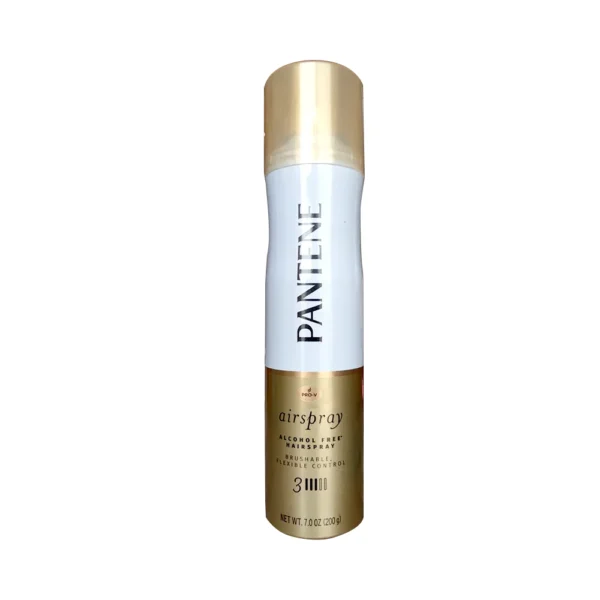 Pantene Pro-V Airspray, Alcohol Free Hairspray, Brushable Flexible Control, 7.0 OZ 200g