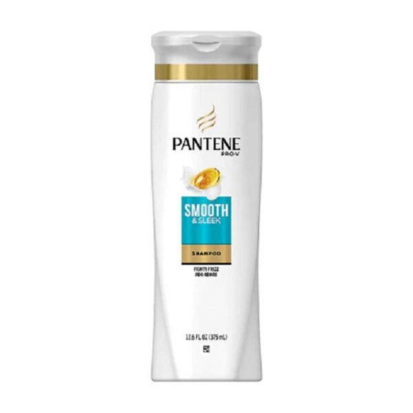 Pantene Pro-V Smooth & Sleek Shampoo, Fight Frizz For 48 HR, 12.6 FL.OZ (375 ml)