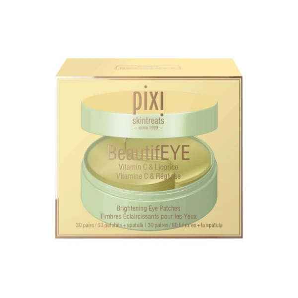 Pixi BeautifEYE Brightening Eye Patches with Vitamin C – 60 Timbres