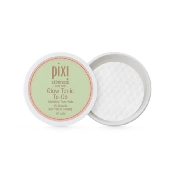 Pixi by Petra Glow Tonic to-Go Exfoliating Toner Pads – 60ct 3.8oz