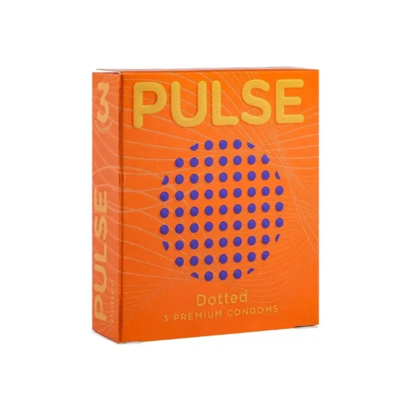 Pulse Dotted Premium 3 Condoms