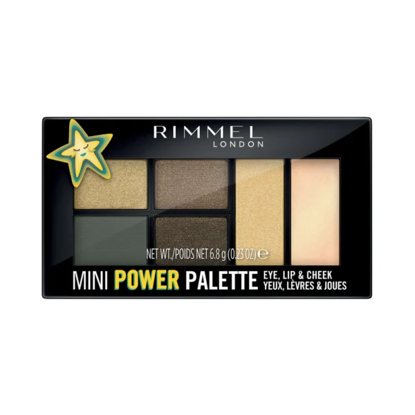 Rimmel London Mini Power Palette 005 Boss Babe