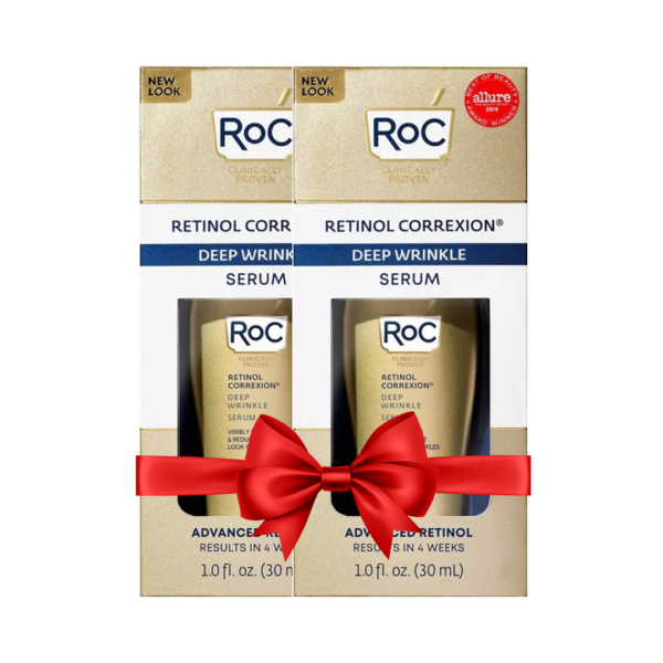 Roc Retinol Correxion Deep Wrinkle Serum Advanced Ratinol Results in 4 Weeks Buy One Get Another Free