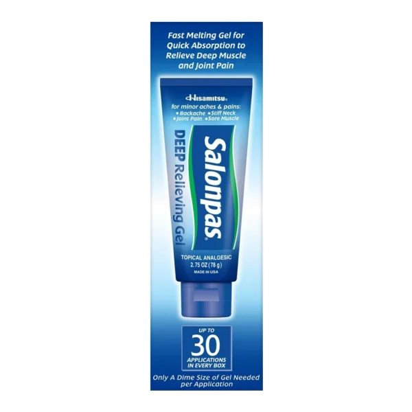 Salonpas Deep Relieving Gel 2.75 Oz