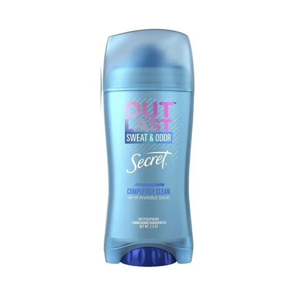 Secret Balancing Minerals Out Last Sweat & Odor Completely Clean 48 HR Clean Gel Deodorant 2.6 Oz