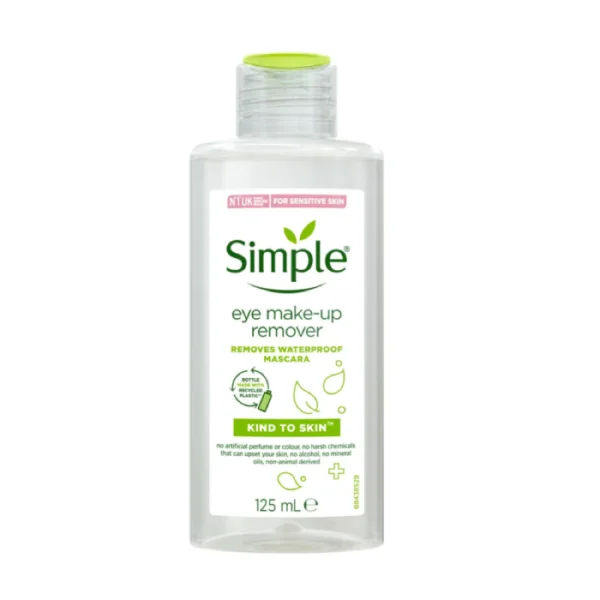 Simple Kind to Skin Eye Make-Up Remover WaterProof Mascara 125 ml