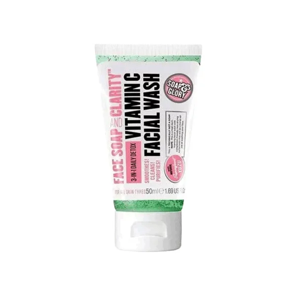 Soap & Glory Face Soap And Clarity 3 in 1 Facial Wash, 1.69 Oz