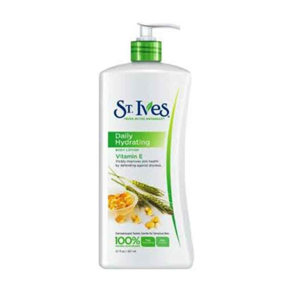 St.Ives Daily Hydrating Vitamin E & Avocado Body Lotion, For Dry Skin, Instantly Boosts 21 FL.OZ (621ml)