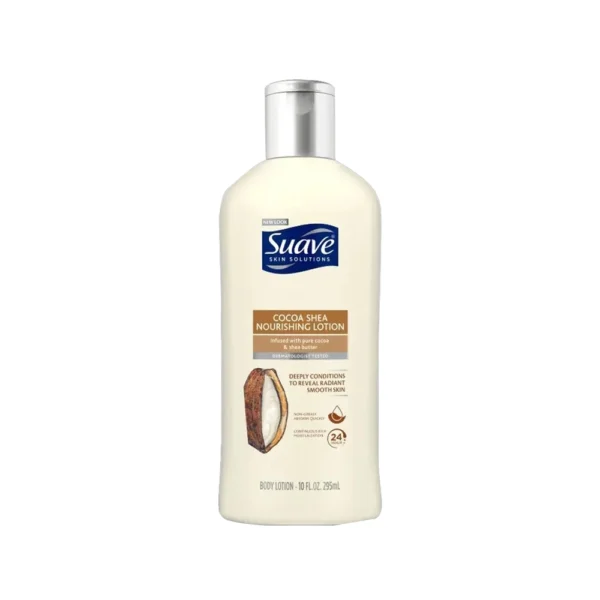 Suave Cocoa Shea Nourishing Lotion, 10 fl oz