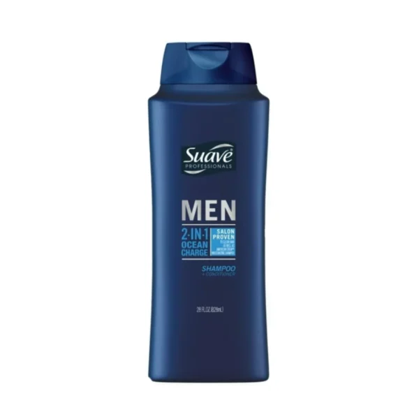 Suave Dry Hair Defense 2-in-1 Shampoo & Conditioner for Men, 28 fl oz