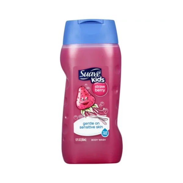 Suave Kids Strawberry Gentle On Sensitive Skin Body Wash 12 oz