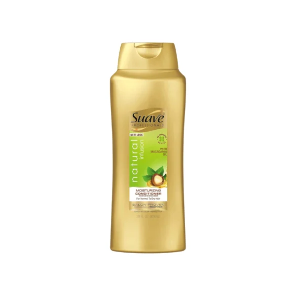 Suave Moisturising Conditioner with Macadamia Oil (For Normal to Dry Hair), 28 fl oz