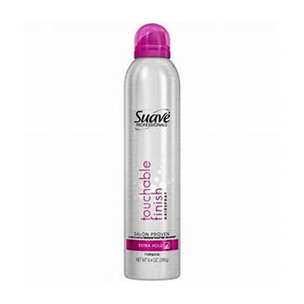 Suave Professionals Touchable finish Hairspray, Extra Hold, For All Day Control, 266gm 9.4 OZ (266g)