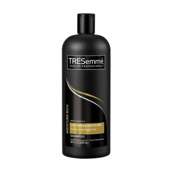 TREsemme Moisture Rich with Vitamin E Shampoo, luxurious Moisture, 28 FL.OZ (828ml)