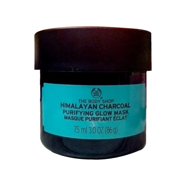 The Body Shop Himalayan Charcoal Purifying Glow Face Mask 75ml 3.0 OZ 86g