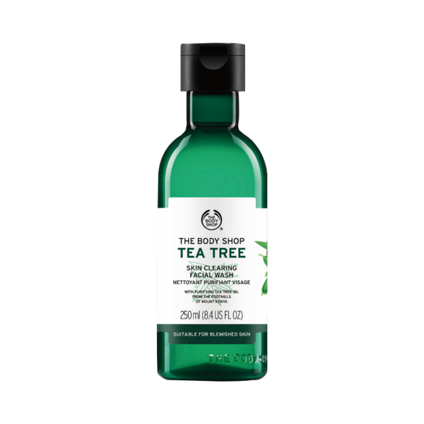 The Body Shop Tea Tree Skin Clearing Facial Wash, 250ml 8.4 FL Oz