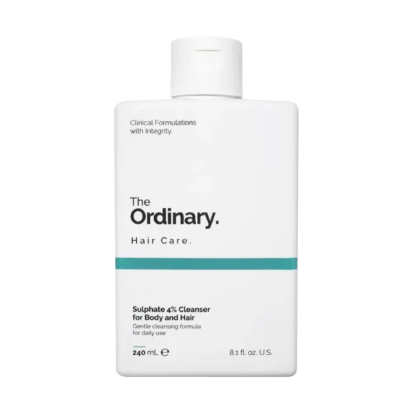 The Ordinary Hair Care Sulphate 4% Shampoo Cleanser for Body & Hair 240 ml 8.1 FL Oz