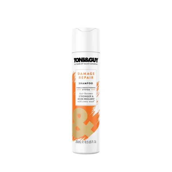 Toni & Guy Damage Repair Hair Becomes Stronger & More Resilient With Every Wash Shampoo 8.5 fl Oz