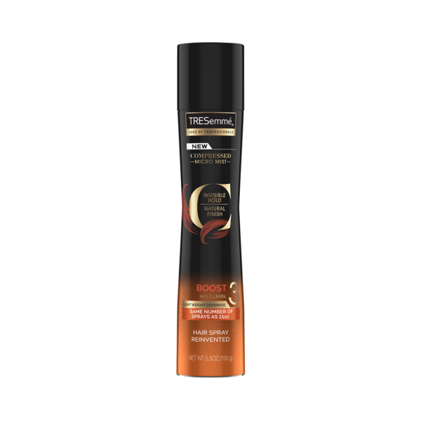 Tresemme Compressed Micro Mist Hair Spray Boost Hold Level 3 5.5 Oz