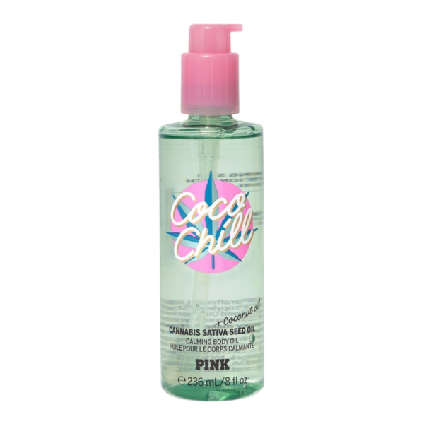 Victorias Secret Pink Coco Chill + Coconut Oil calming Body Oil 236 ml (8 fl oz)