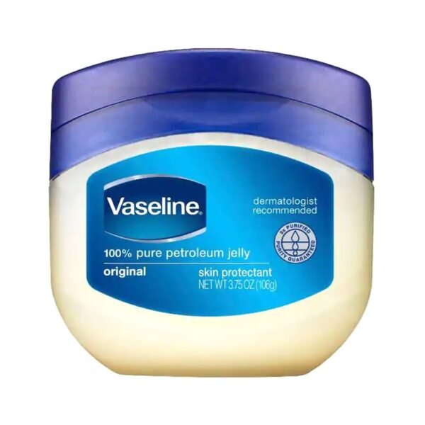 Vaseline Pure Petroleum Jelly Original Skin Protectant 3.75 oz
