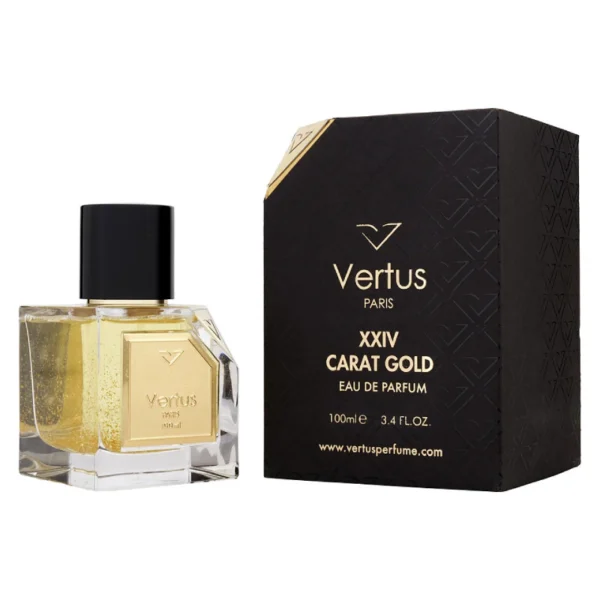 Vertus XXIV Carat Gold Eau de Perfume Men and Women 100 ml