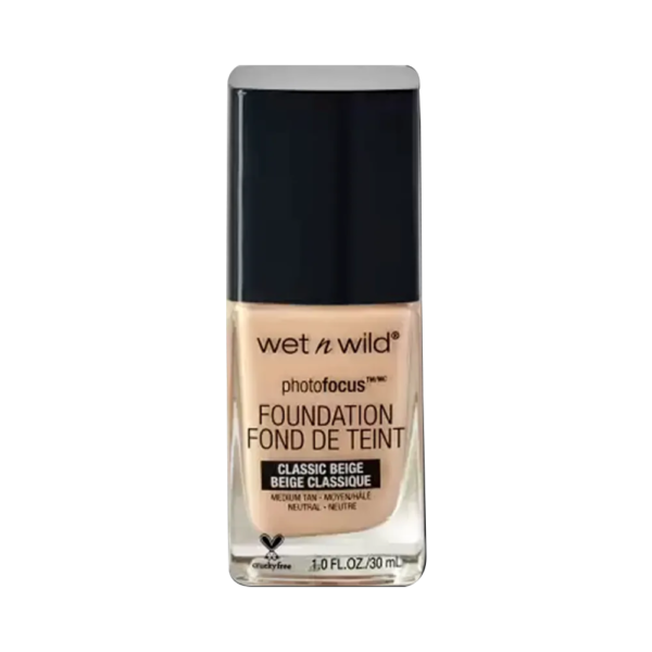 Wet n Wild Photofocus Foundation Classic Beige [1 FL Oz] 30 ml