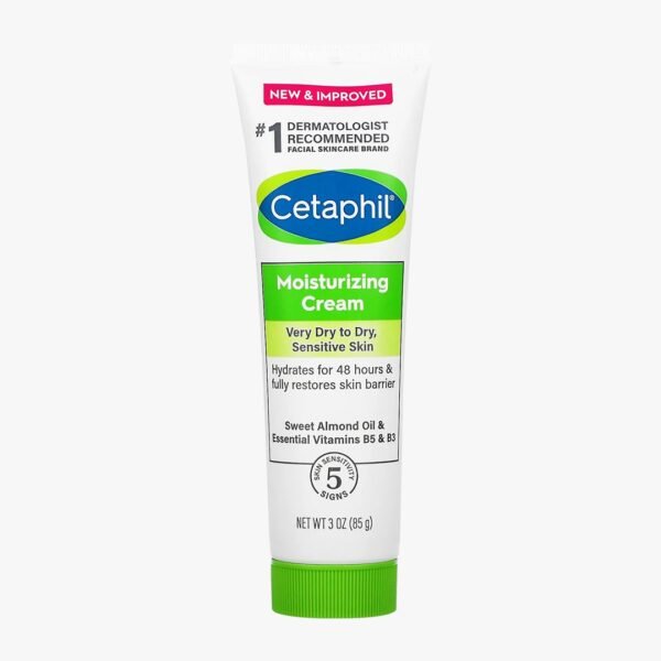 Cetaphil Moisturizing Cream for Dry Sensitive Skin 3OZ(85g)