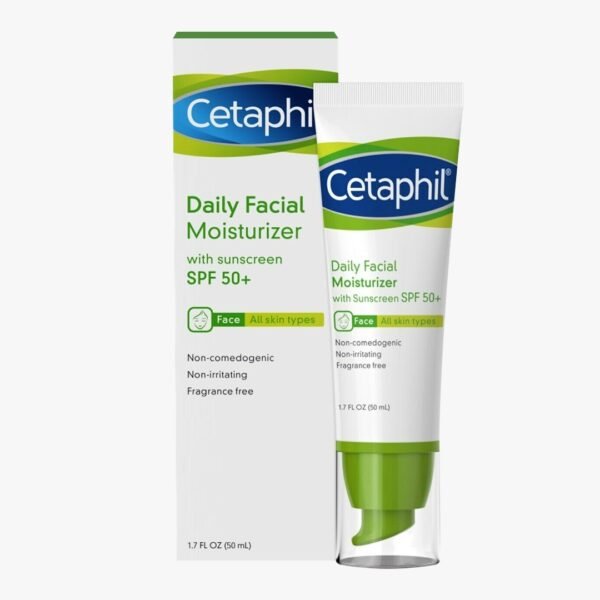 Cetaphil Daily Facial Moisturizer SPF 50 + 1.7 Fl Oz
