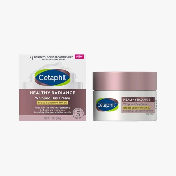 Cetaphil Healthy Radiance Whipped Day Cream, Broad Spectrum SPF 30, 1.7 (48g) OZ