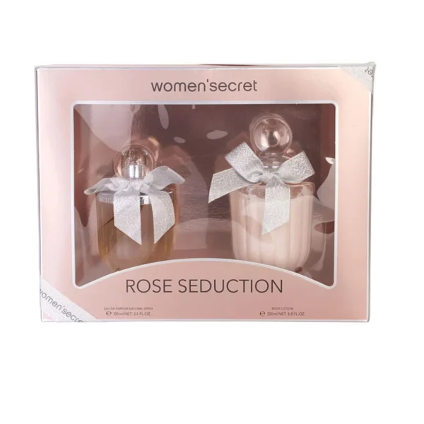 Women Secret Rose Seduction Gift Set Eau De perfume 100 ml + Body Lotion 200 ml