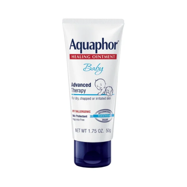 Aquaphor Healing Ointment Baby Advanced Therapy For Dry Chapped Or Irritated Skin Hypoallergenic 1.7 OZ 50g