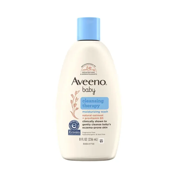 Aveeno Baby Cleansing Therapy Moisturizing Wash 8Fl OZ (236ml)