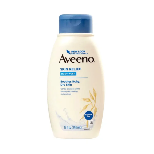 Aveeno Skin Relief bodywash with Soothes Itchy dry Skin 12 Fl OZ (354ml)
