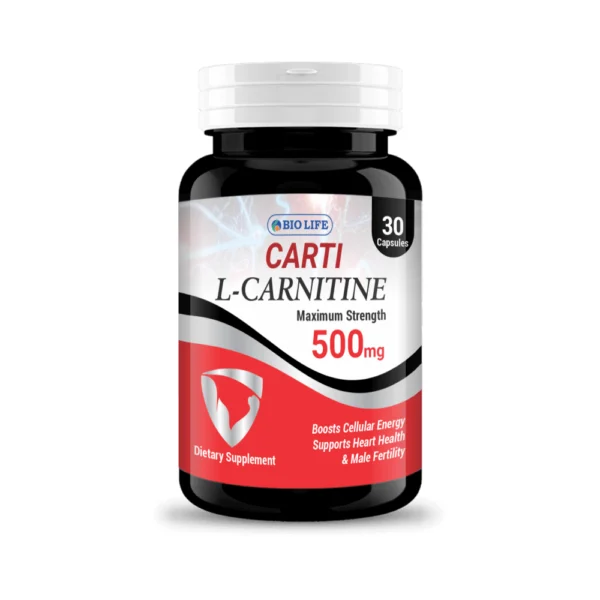 Bio Life Carti L-Carnitine Maximum Strength 30 Capsules